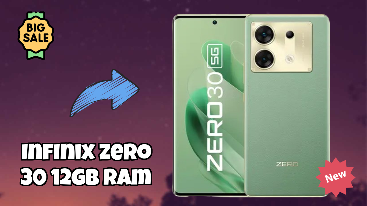 Infinix Zero 30 12GB RAM Display Analysis: 6.78 Inches (17.22 Cm) Screen