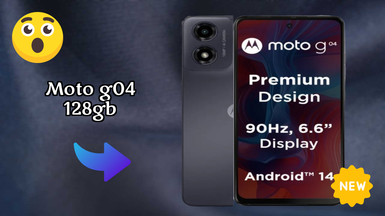 Moto G04 128GB Display Quality: 6.56 Inches (16.66 Cm) Screen Review