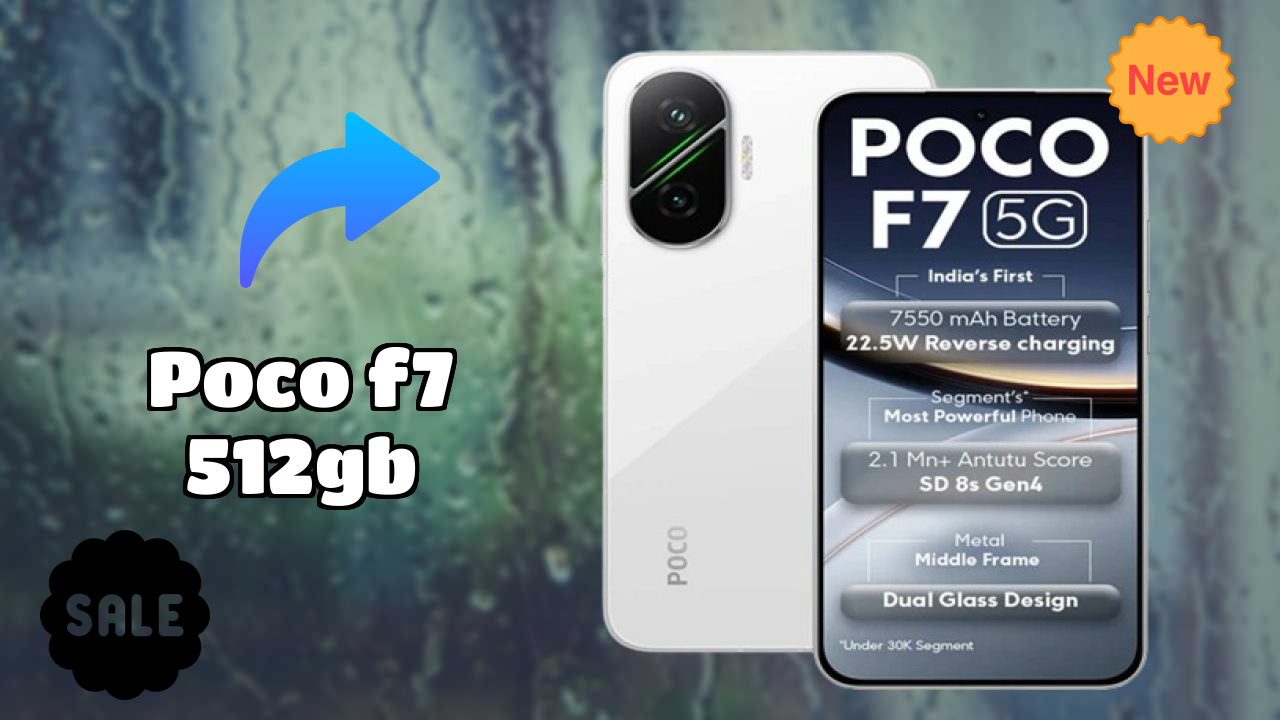 POCO F7 512GB Display Analysis: 6.83 Inches (17.35 Cm) Screen