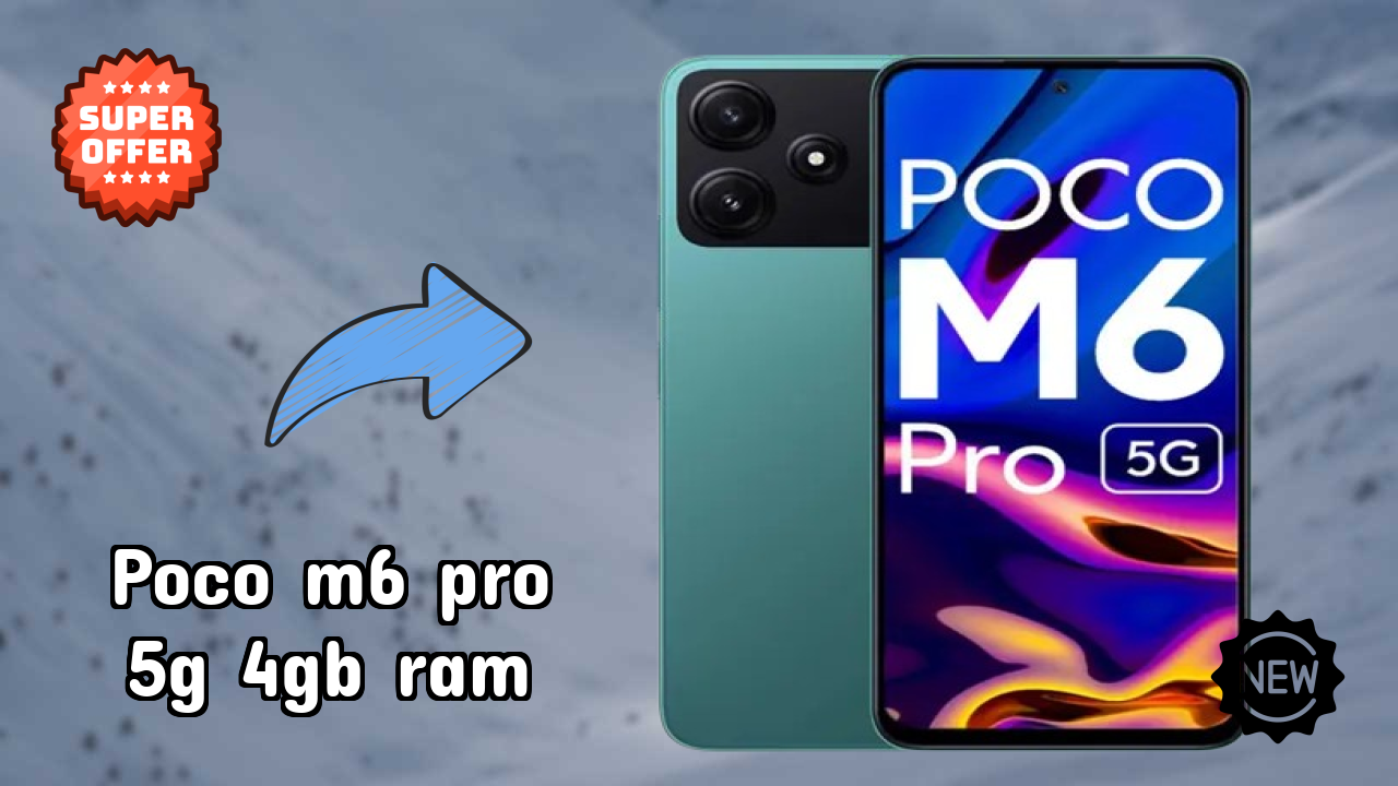 POCO M6 Pro 5G 4GB RAM Performance: 4 GB RAM Gaming Tested