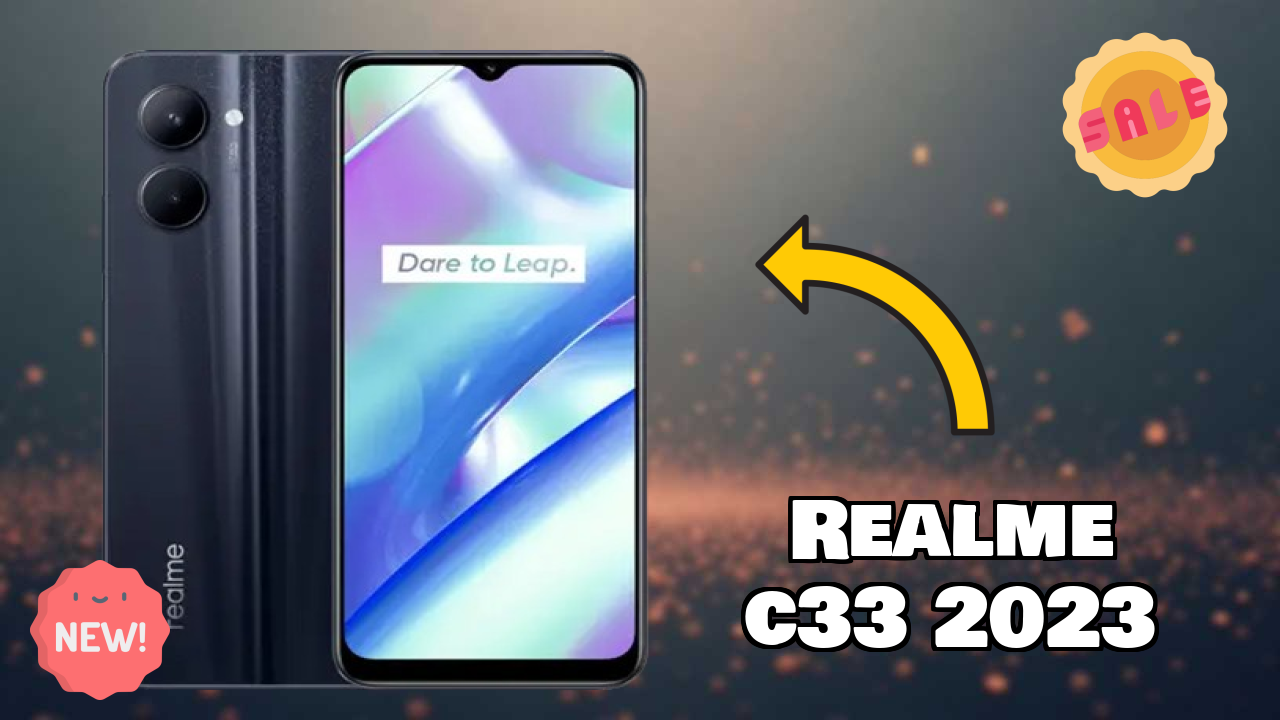 Realme C33 2023 Display Size: 6.5 Inches (16.51 Cm) Screen Review