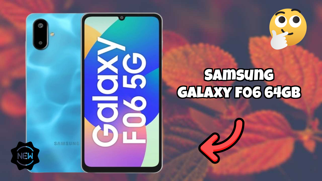 Samsung Galaxy F06 64GB Display Technology: PLS LCD Quality