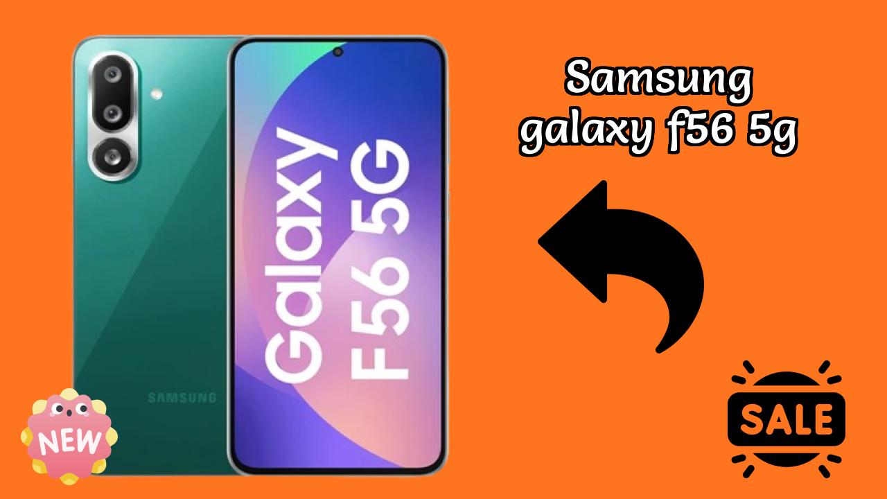 Samsung Galaxy F56 5G at ₹24,999 - Best Deal Available