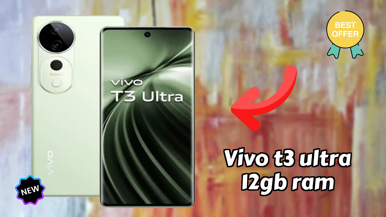 Vivo T3 Ultra 12GB RAM Performance: 12 GB RAM Gaming Check